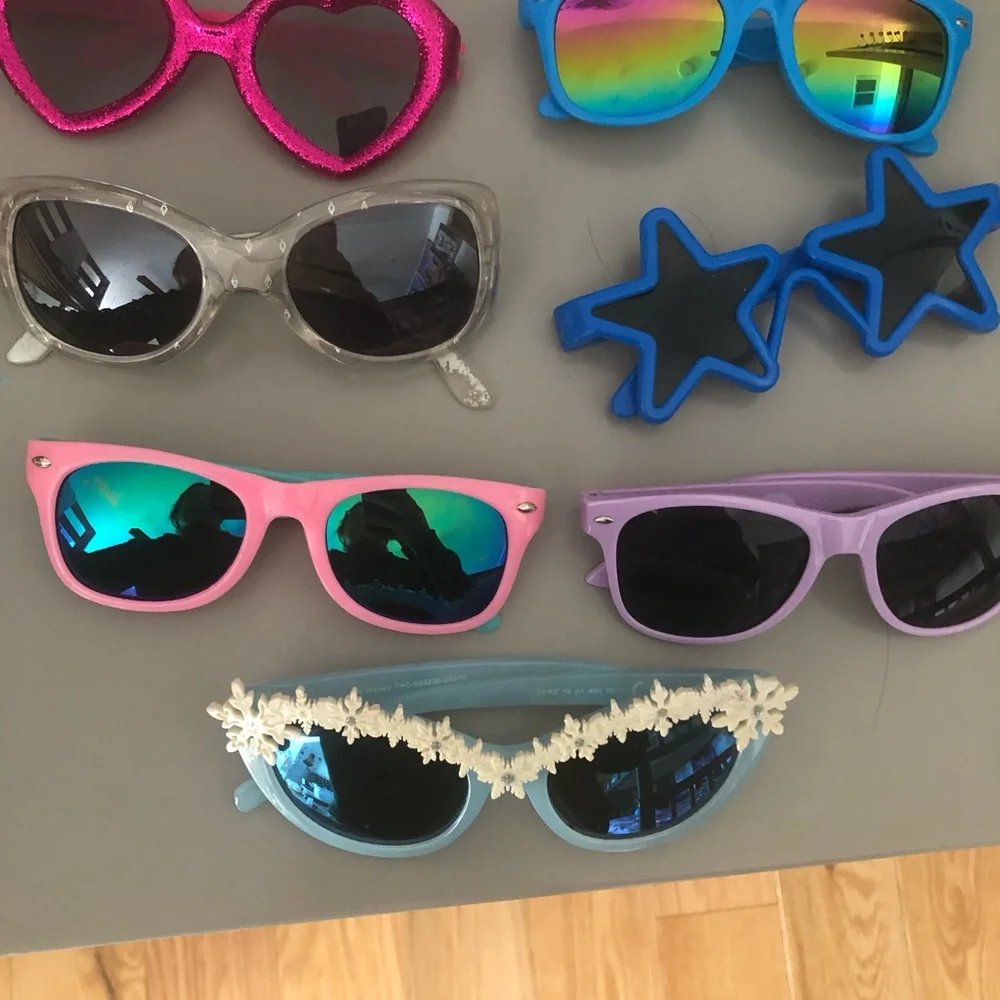 Colorful Kids Sunglasses Set